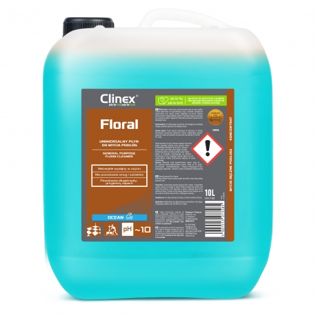 CLINEX FLORAL - OCEAN 10L