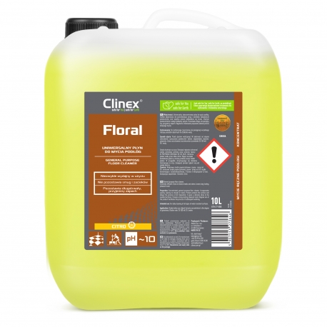 CLINEX FLORAL - CITRO 10L