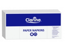 SERWETKA CLARINA 33X33 1/8 BIAŁA 2W 500SZT