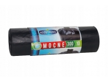 WORKI 300L LDPE CZARNE 10SZT MOCNE