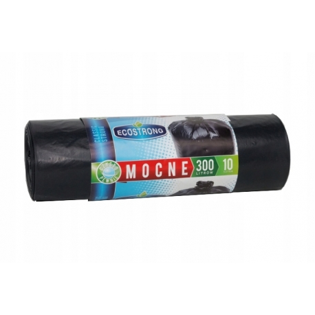 WORKI 300L LDPE CZARNE 10SZT MOCNE