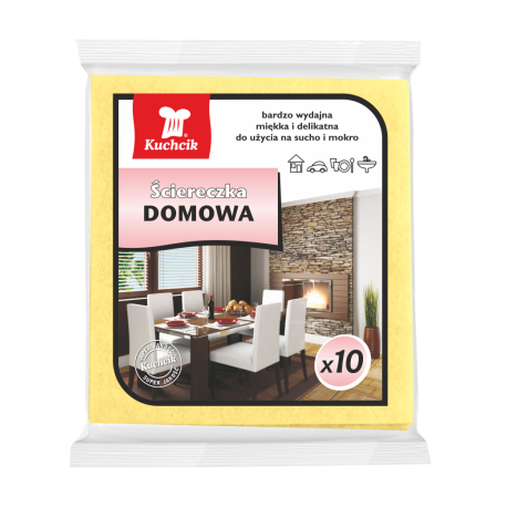 ŚCIERKA DOMOWA Z FIZELINY KUCHCIK 10SZT