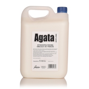 AGATA EMULSJA DO PODŁÓG WYSOKOPOŁYSKOWYCH 5L Produkt